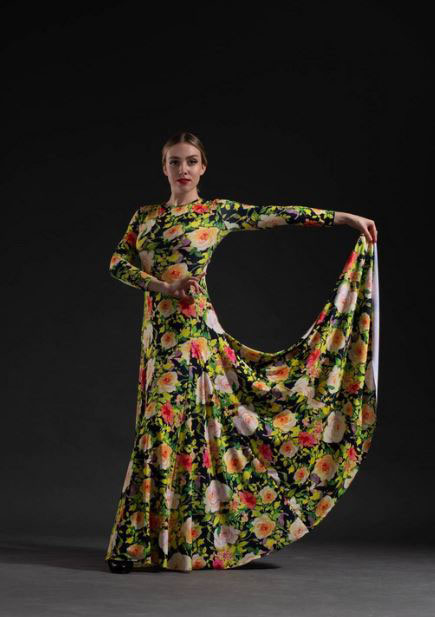 Robe de Danse Flamenco Modèle Soraya. Davedans